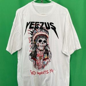 Kanye West Yeezus God Wants You band tee T-shirt